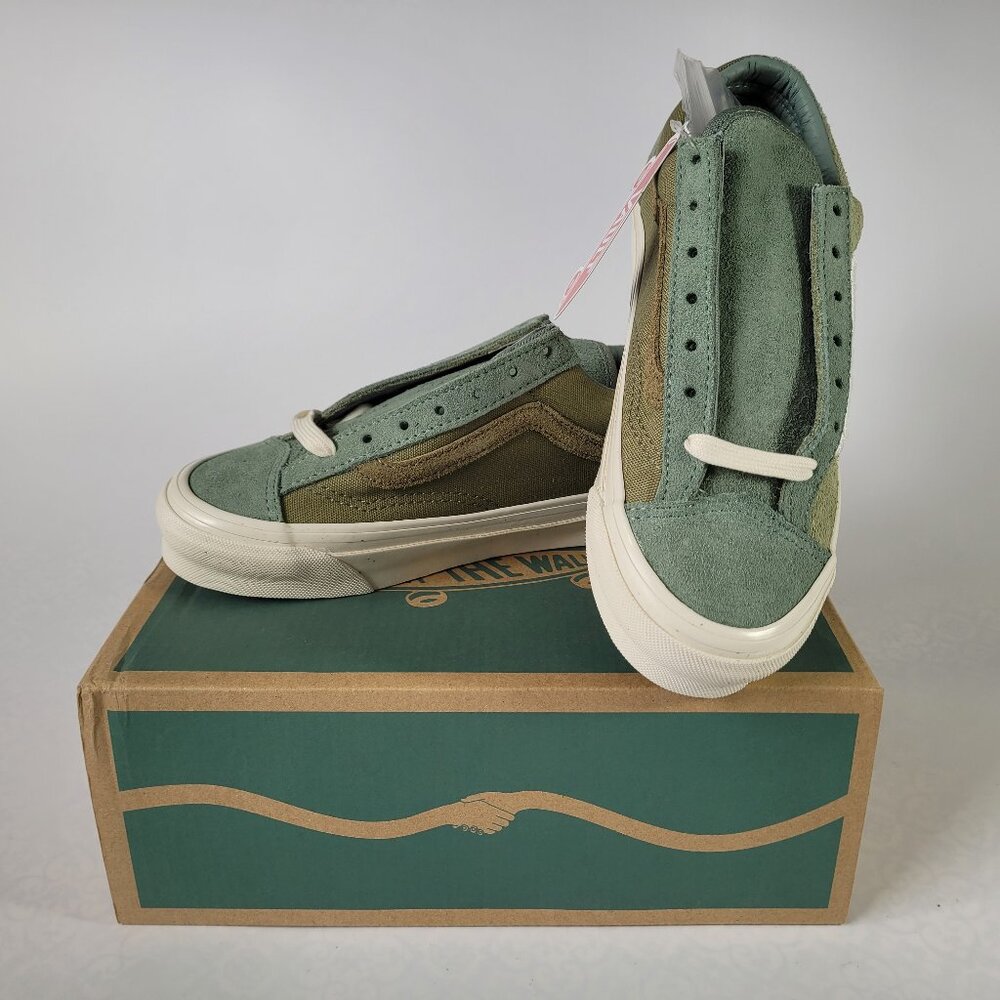Vans x Notre OG Style 36 LX Matcha Sea Green - Size 4.5 Men’s 6 Women's